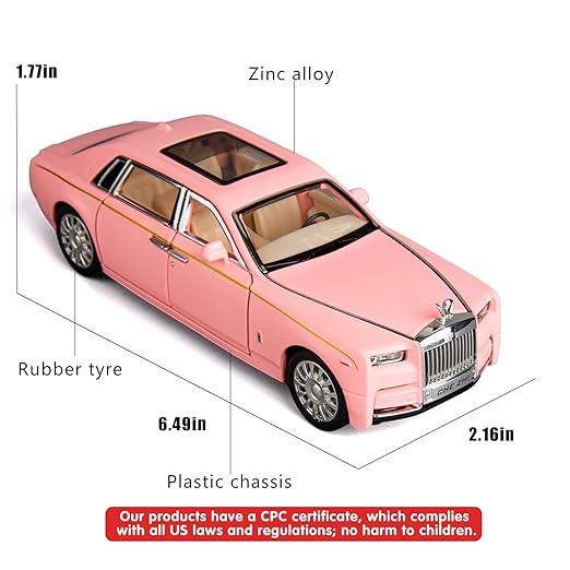 Rolls Royce Phantom – 1:24 Die-Cast Model Car
