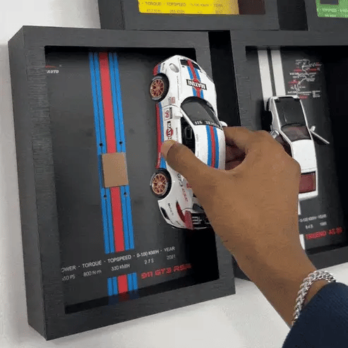 3D Sports Car Wall Art Frame Collection