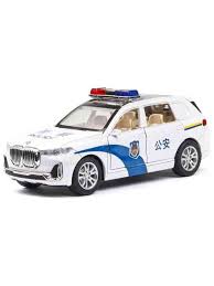 BMW X5 Police Car 1:32 Die-Cast Model