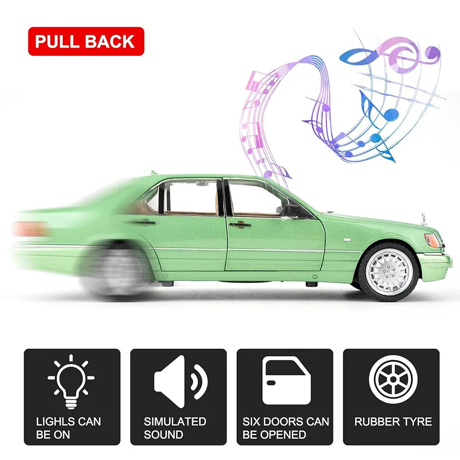 Mercedes-Benz S-Class W140 – 1:24 Die-Cast Model Car