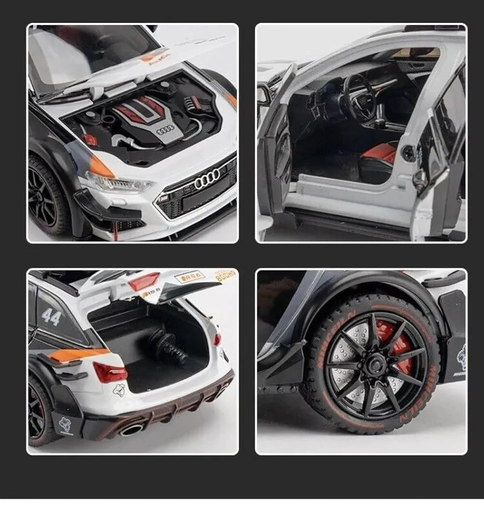Audi e-tron Rally 1:24 Die-Cast Scale Model