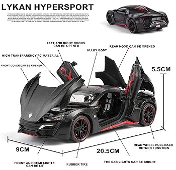 Lykan Hypersport 1:24 Die-Cast Scale Model