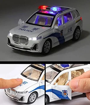 BMW X5 Police Car 1:32 Die-Cast Model