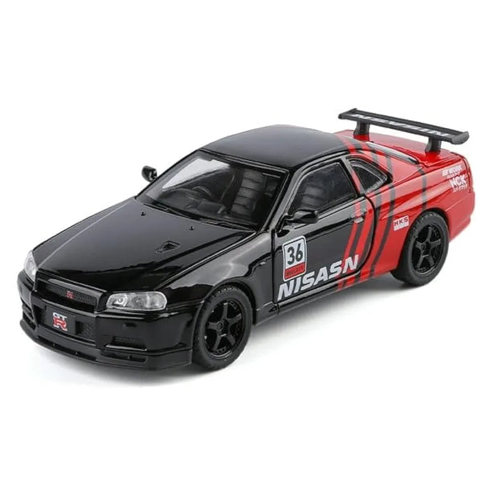 Nissan GT-R R34 Livery Edition – 1:32 Die-Cast Model Car