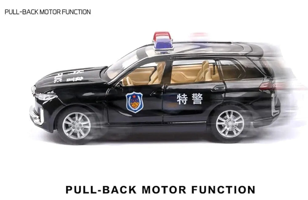 BMW X5 Police Car 1:32 Die-Cast Model