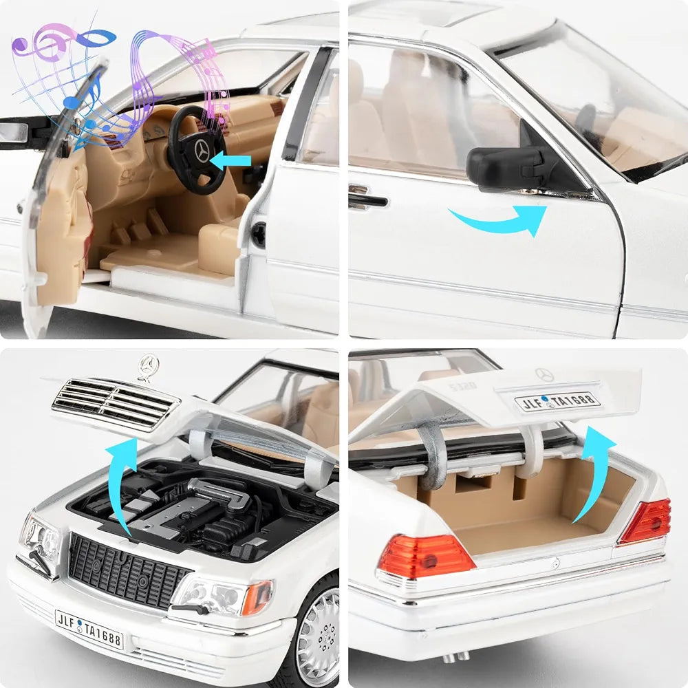 Mercedes-Benz S-Class W140 – 1:24 Die-Cast Model Car