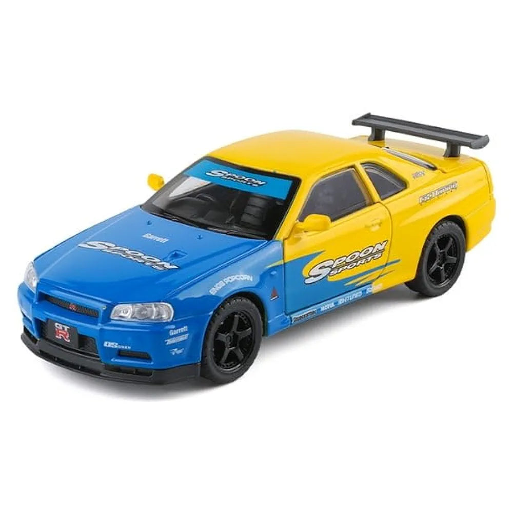 Nissan GT-R R34 Livery Edition – 1:32 Die-Cast Model Car