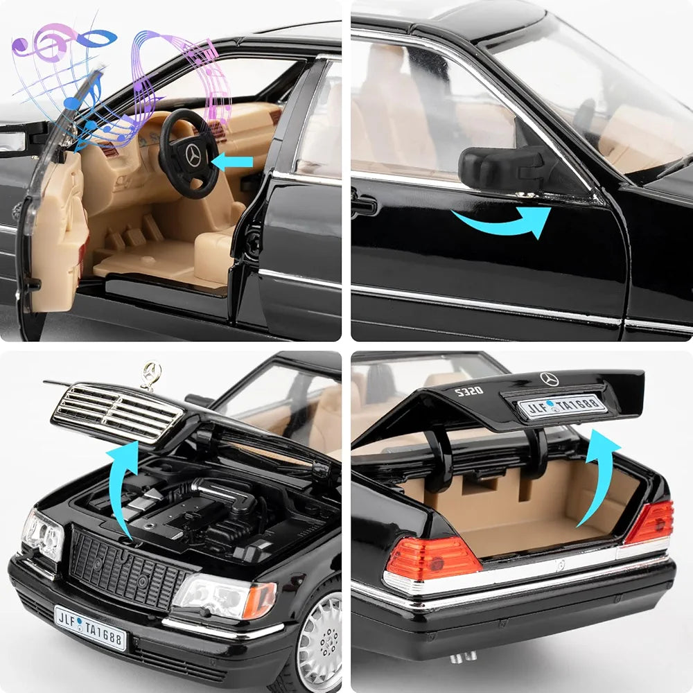 Mercedes-Benz S-Class W140 – 1:24 Die-Cast Model Car