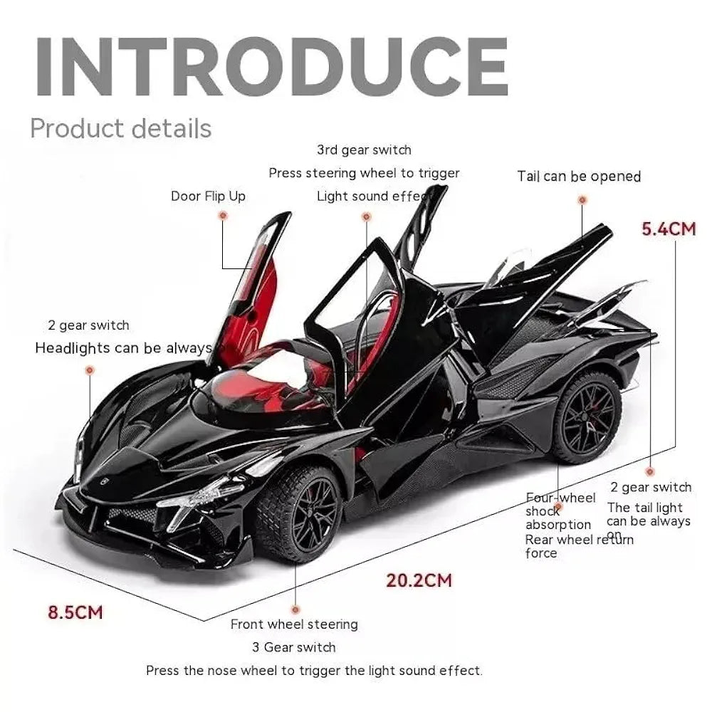 Lamborghini Veneno 1:24 Die-Cast Scale Model