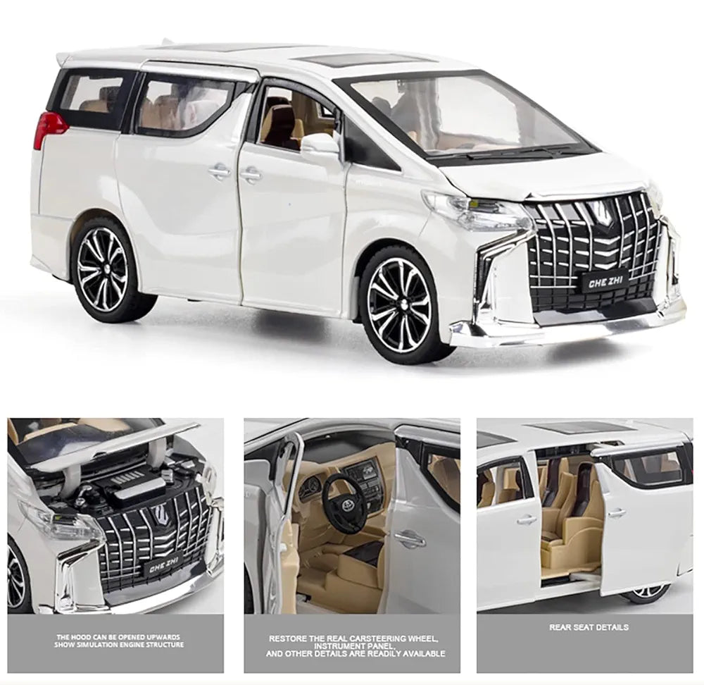 Toyota Alphard Luxury MPV 1:32 Die-Cast Scale Model