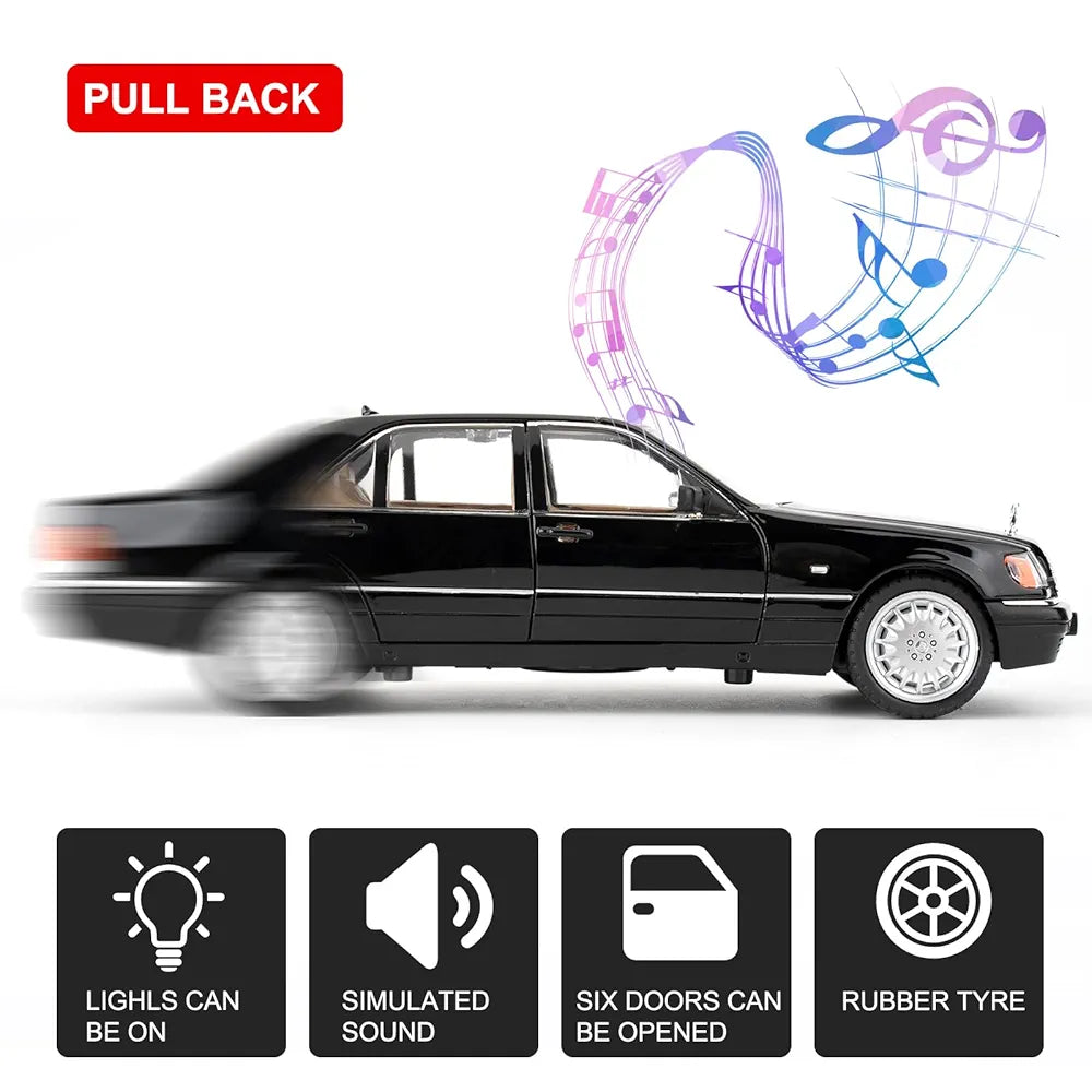 Mercedes-Benz S-Class W140 – 1:24 Die-Cast Model Car