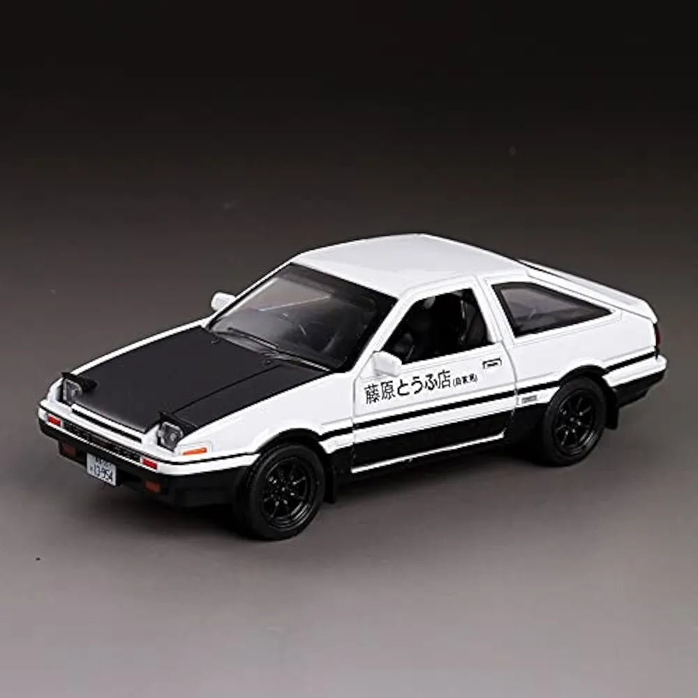 Toyota AE86 Trueno – 1:28 Die-Cast Model Car (Initial D Edition)