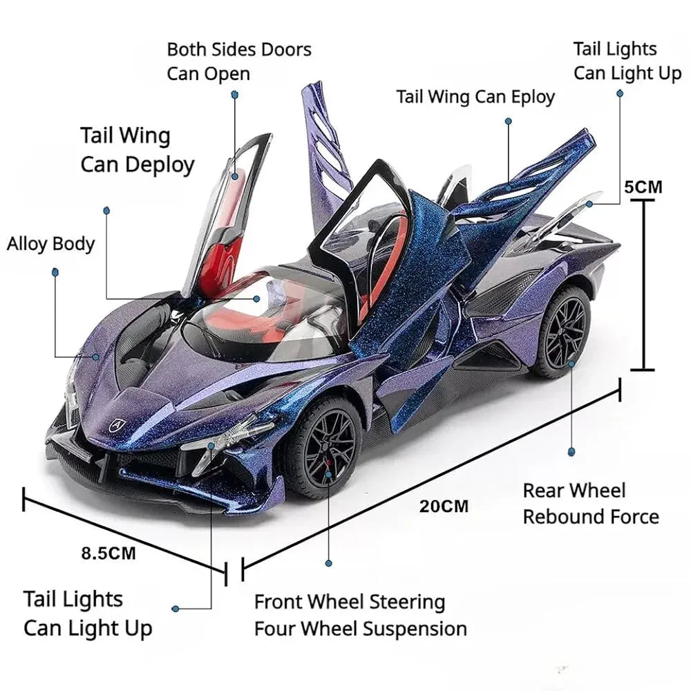 Lamborghini Veneno 1:24 Die-Cast Scale Model