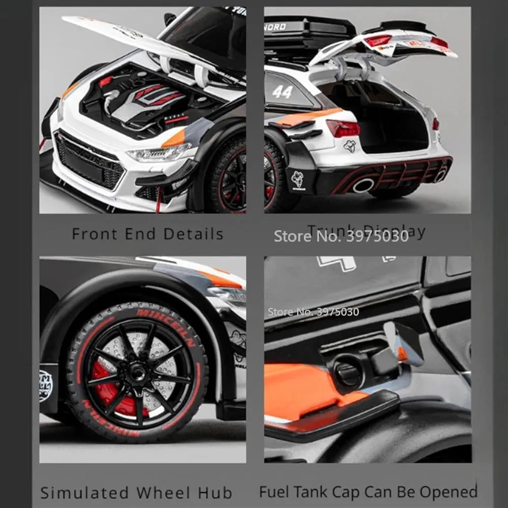 Audi e-tron Rally 1:24 Die-Cast Scale Model