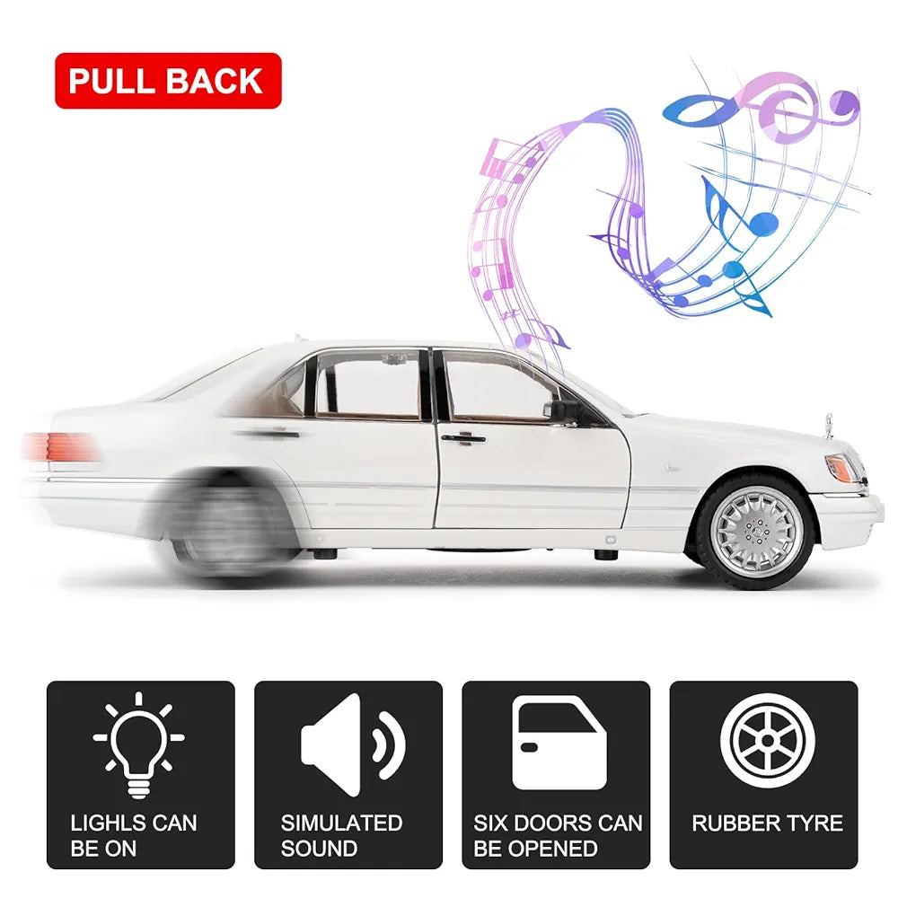 Mercedes-Benz S-Class W140 – 1:24 Die-Cast Model Car