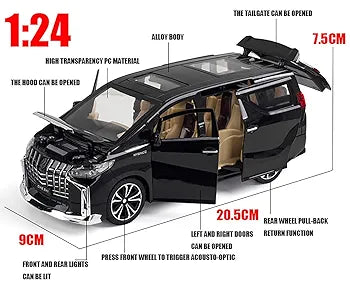 Toyota Alphard 1:24 Die-Cast Scale Model